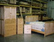 Custom Birch Mission Bedroom Set