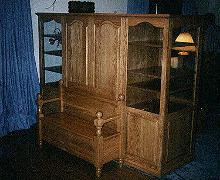 Custom Four Post Deacon Bench