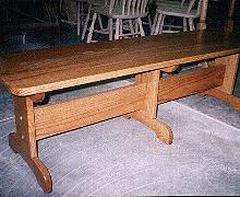 Custom Flat Top Bench