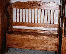 Tall Deluxe Bench