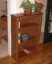 Small Oak Bookcase (#BK1)