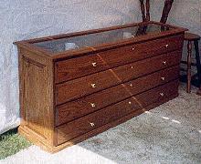 Custom Drawer Display Case