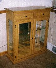 Custom Small 2-Door Display Case