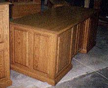Executive Raised Panel Desk