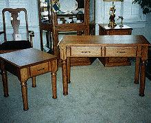 Turned Leg End & Sofa Tables 
