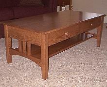 Mission Style Coffee Table