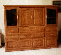 Custom One Piece Entertainment Center