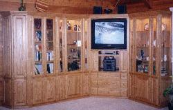 Custom Wall-Unit Entertainment Center