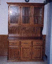 3-Door Country Curve Hutch