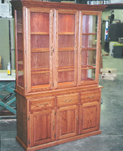3-Door Display Hutch