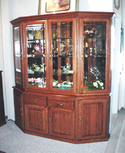 4-Door Deluxe Angled Hutch