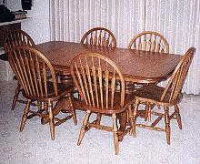 Double Pedestal Square-Round Table