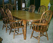 Turned Leg Round Table
