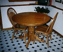 36" Round Solid Top Table